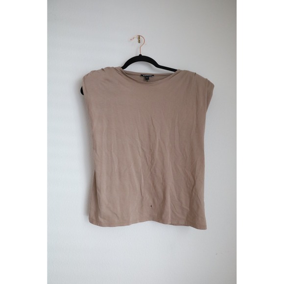Express Tops - Express Sleeveless Top Muscle Tank Tee Casual Everyday Neutral Size S